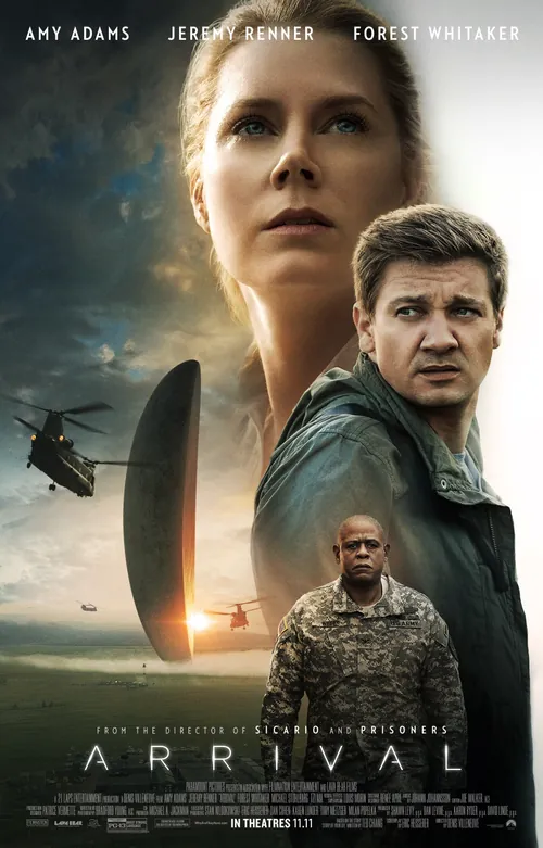 Official poster for Arrival (2016)