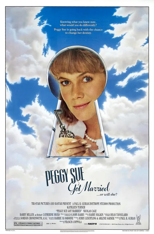 Official poster for Peggy Sue Got Married (1986)
